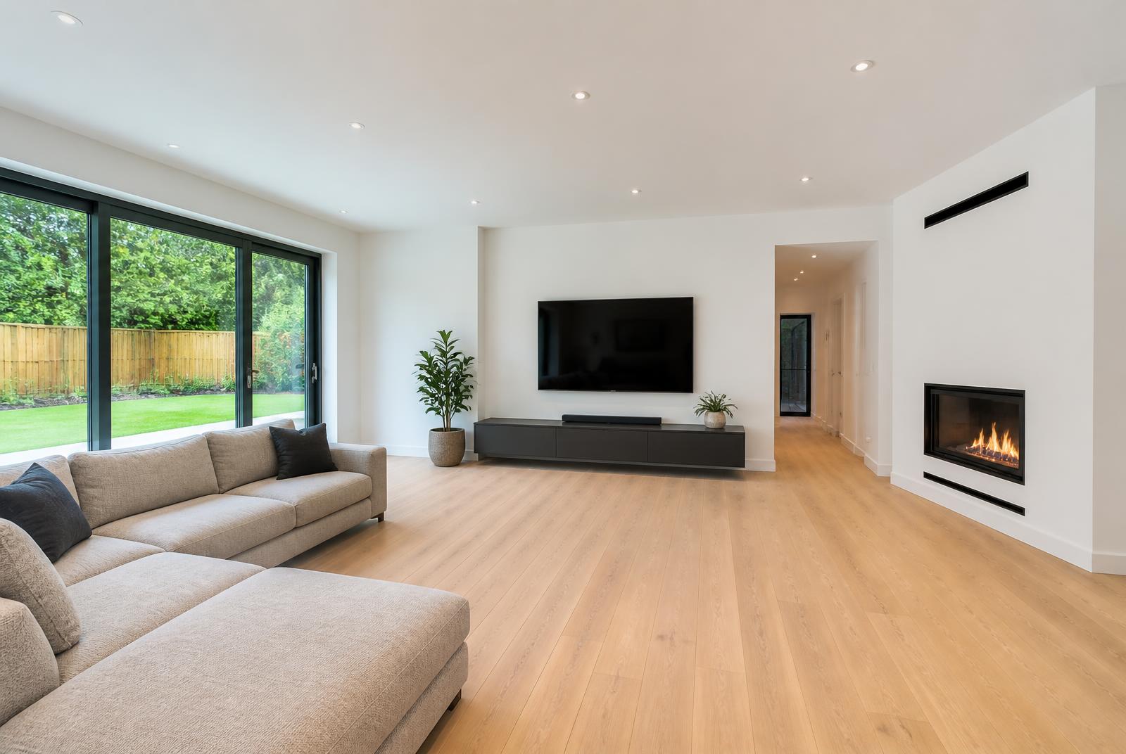 Lichtrijke leefruimte van een woning te koop bij Top Projects