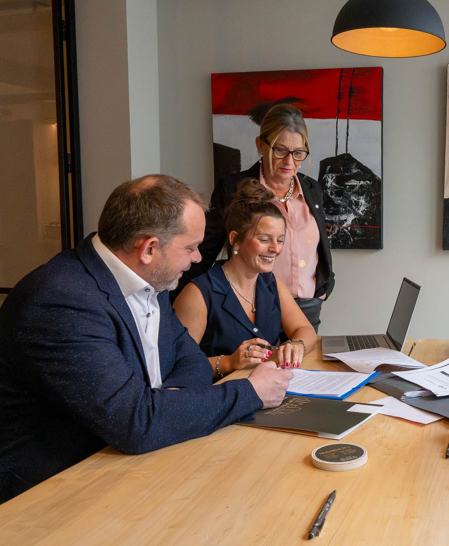 Gesprek met verhuurder over de verhuur van een pand